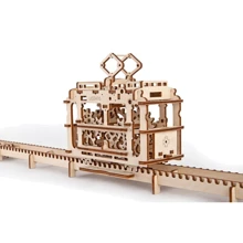 Механічний 3D пазл UGEARS "Трамвай з рейками" (70008): Вид наука і техніка