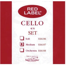 Струны для виолончели Super-Sensitive Red Label SS6107 (Medium): Назначение Для виолончели