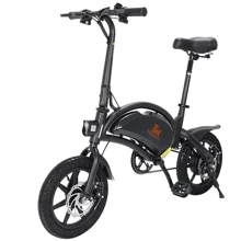 Электровелосипед Kugoo Kirin V1 (400 Вт, 48 В, 7,5 А/ч), колеса 14", черный: Допустимая нагрузка, кг 120