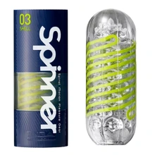 Tenga Spinner Masturbator Shell спиральный мастурбатор,13х4.5 см: Для кого Для мужчин
