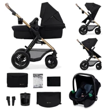 Универсальная коляска 3 в 1 Kinderkraft Moov 2 Air Pure Black (KSMOOV02BLK0000): Тип коляски Универсальная коляска (3-в-1)