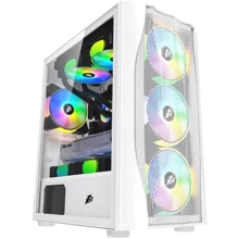 Корпус 1stPlayer X3-M-4F1-W-WH: Форм-фактор материнской платы Micro-ATX / Mini-ITX