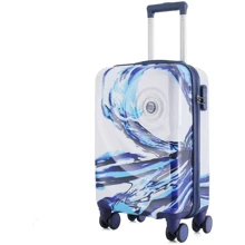Валіза Semi Line 20" (S) White/Blue Print (T5653-1): Стать унісекс