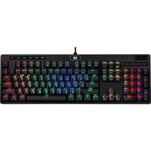 Клавиатура Redragon Manyu RGB USB Black (78309): Подключение проводное