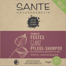 Sante Hair Care & Styling БИО-Шампунь твердый для волос растительные протеины и березовые листья 60g: Пол Для женщин