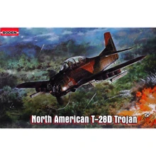 Модель Roden Учебно-тренировочный самолёт North American T-28D "Trojan" (RN450): Производитель RODEN
