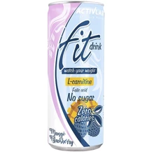 Жиросжигатель Activlab Fit Drink with L-Carnitine 250 ml Mango Blueberry: Пол Унисекс