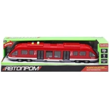 Электропоезд Автопром красный (7957): Тип Готовая модель
