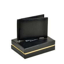 Мужской зажим для денег Bretton черный (30460 black): Пол Мужской