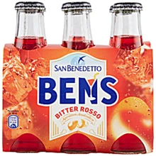 Упаковка аперитива безалкогольного San Benedetto Ben's Bitter Rosso 6х0.098 л (8001620302033_6): Объем, л 0.588