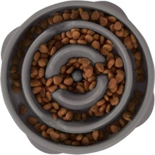 Миска-лабиринт для собак Outward Hound Fun Feeder Drop средняя серая (oh69891): Тип Миски