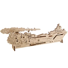 Механічний 3D пазл Ugears Місія Нептун (6337309): Вид военная, воздушная техника, корабли, поезда