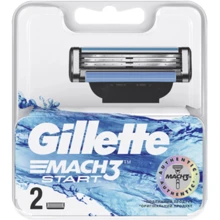 Gillette Mach3 Start Сменные кассеты для бритья 2 шт.: Вид Сменные кассеты