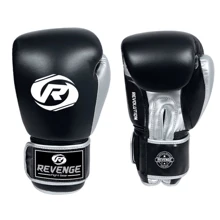 Боксерские перчатки Revenge 12 унц кожаные черные (EV-10-1103): undefined undefined
