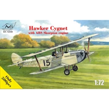 Змагальний літак Avis Hawker Cygnet із двигуном ABS Scorpio: Виробник Avis
