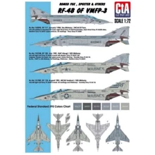 Декаль CTA для истребителя-перехватчика RF-4B, VMFP-3 CTA3201: Производитель CTA