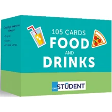 Food and drinks. 105 Cards. Картки для вивчення англійських слів: Производитель English Student