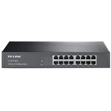 Мережевий комутатор TP-Link TL-SF1016DS: Порти тільки Fast Ethernet (10/100)