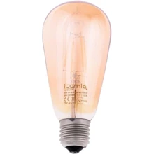 Лампа филам. Ilumia 085 LF-6-ST64-E27-WW 600Лм, 6Вт, 2300К: Тип цоколя E27