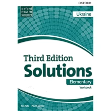 Solutions 3rd Edition Elementary: Workbook (Ukrainian Edition): Производитель Oxford University Press (OUP)