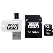 Карта пам'яті GOODRAM 32GB microSDHC class 10 UHS-I (M1A4-0320R12): Тип карти MicroSDHC