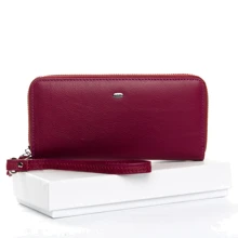 Женский кошелек Dr. Bond бордовый (32729 purple-red): Пол Женский