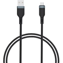 Кабель WIWU USB Cable to microUSB Platinum Charger 2m Black (PT03): Тип USB Cable - microUSB