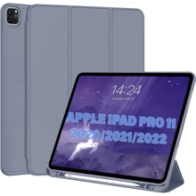 Аксесуар для iPad BeCover Tri Fold Soft TPU з Pencil Mount Purple для iPad Pro 11 (2018-2022) (711114): Колір фиолетовый