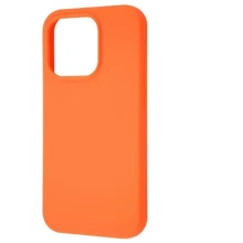 Чехол для iPhone WAVE Full Silicone Cover Papaya for iPhone 15 Pro: Цвет оранжевый