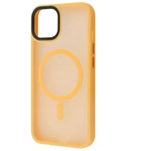 Чехол для iPhone WAVE Matte Insane Case with MagSafe Orange for iPhone 13: Цвет оранжевый