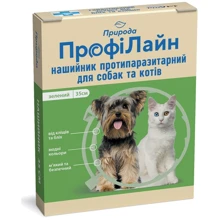 Ошейник антиблошиный Природа ProVET Профилайн зеленый 35 см (4823082410170): Тип Ошейники