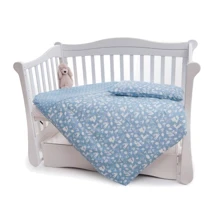 Сменная постель 3 эл. Twins Dolce Лесные жители 3063-D-011, blue, голубая: Тип постельный комплект
