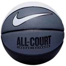 М'яч для гри Nike EVERYDAY ALL COURT 8P DEFLATED WHITE/COOL GREY/BLACK/WHITE баскетбольний size 7: Вид Баскетбольні