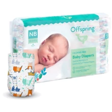 Подгузники Offspring Meow The Cat NB размер до 4 кг 56 шт. (DP-OI-FAT-NB56P-MTC): Тип Подгузники