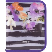 Папка об'ємна Kite на блискавки, В5, Flowers k18-203-2: Тип Папка для зошитів