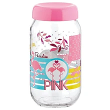 Емкость для хранения Банка RENGA Flamingo PINK 1 л (131123 P): Тип Банка
