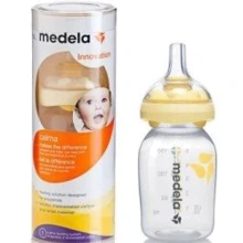 Бутылочка с системой кормления Medela Calma 150 мл (008.0130): Материал пластик