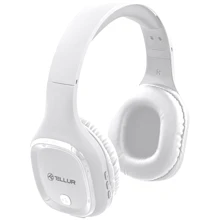 Навушники Tellur Pulse White (TLL511371): Тип конструкції накладные