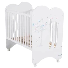 Ліжечко дитяче Micuna Aura White 120х60 см біле (AURA WHITE): Тип класична