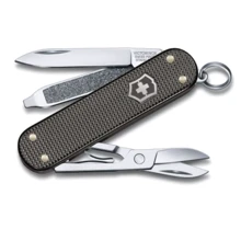 Мультитул Victorinox Classic SD 58мм/5функций/рифленый серый (0.6221.L22): Тип мини-мультитул