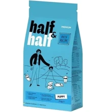 Сухой корм Half & Half для щенков всех пород с говядиной 2 кг (4820261920703): Тип Сухой корм