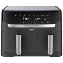 Фритюрниця Tefal Dual Easy Fry&Grill Air Fryer EY905B10: Тип пристрою Аерофрітюрніца (мультіпечь)
