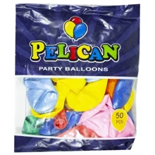 Воздушный шар Набор шариков Pelican 50 шт. 26 см перламутр ассорти (1050-788): undefined undefined