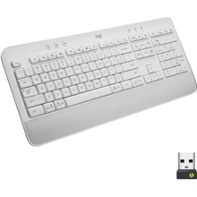 Клавіатура Logitech Signature K650 USB/Bluetooth White (920-010977): Підключення беспроводное