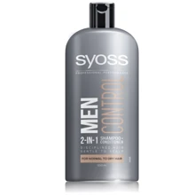 Schwarzkopf Syoss Men Control 2-в-1 Shampoo 500 ml Шампунь для нормальных и сухих волос: Пол Для мужчин