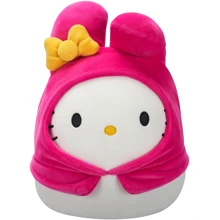 Мягкая игрушка Squishmallows Хеллоу Китти в образе Моя Мелоди 20 СМ (SQSN00390): Тип герои мультфильмов и кино