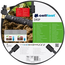 Шланг Cellfast садовый сочащийся 19-002 (DRIP 1/2" 15m): Тип шланг садовый