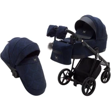 Коляска 2 в 1 Adamex Gallo Thermo GA-13 blue orient: Тип коляски Универсальная коляска (2-в-1)