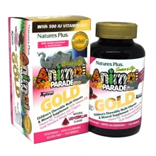 Natures Plus Animal Parade Gold 120 chewables Мультивитамины для детей, вкус арбуза: Тип Мультивитамины