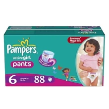 PAMPERS Active Girl Extra Large (16+ кг) МегаУпак 88 шт.: undefined undefined